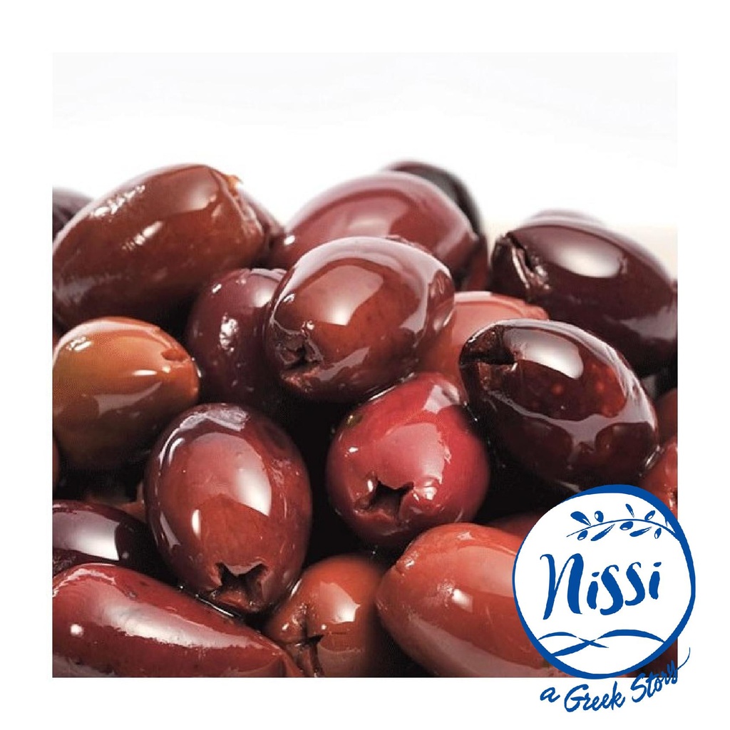 Organic Greek Nissi Kalamon Olives Large (without Pit) 250g Agora